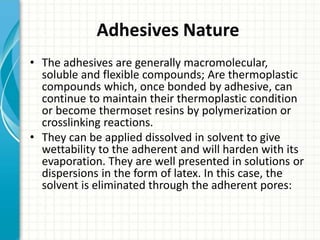 Adhesives for rubber compounds | PPTX