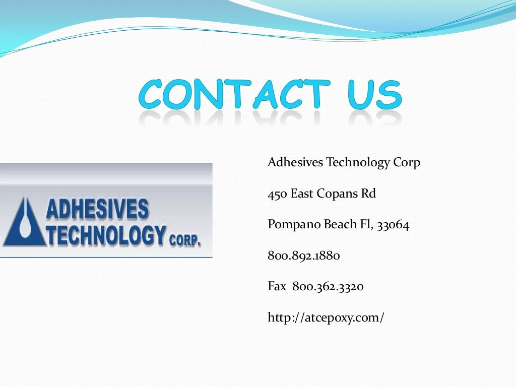 Adhesives technology corp