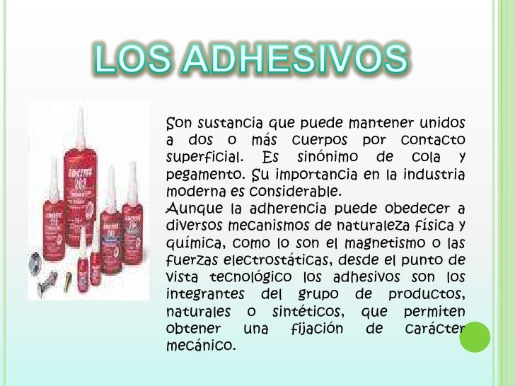 ADHESIVOS