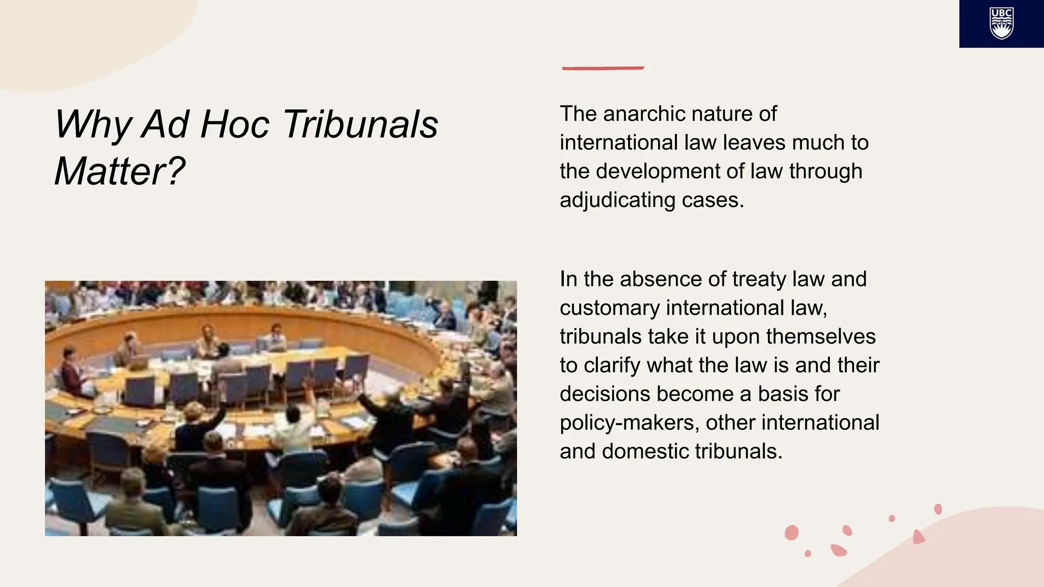 Ad hoc Tribunals in International Criminal Law.pptx
