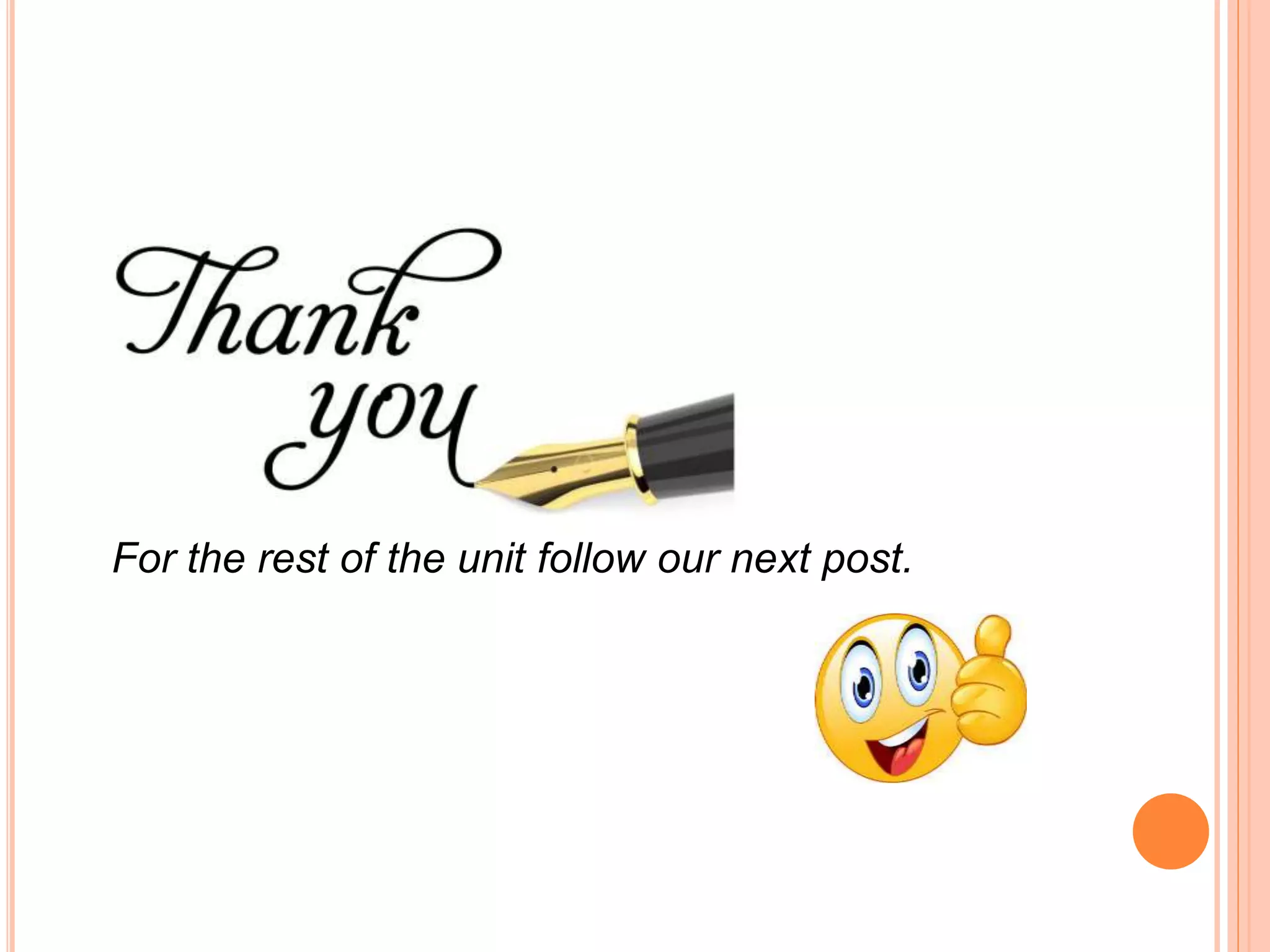 For the rest of the unit follow our next post.
 