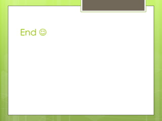 End 
 