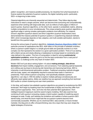 ThatWare LLP Redefines SEO with Adiabatic Quantum Algorithm Technology ...