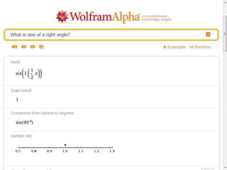 A Dialog with WolframAlpha