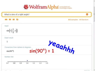 A Dialog with WolframAlpha