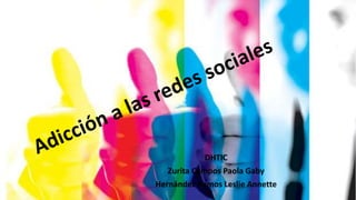 Adicción a las redes sociales | PPT