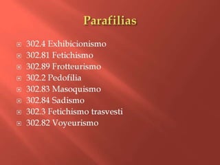 Parafilias