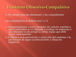 Trastorno Obsesivo-Compulsivo