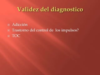 Validez del diagnostico