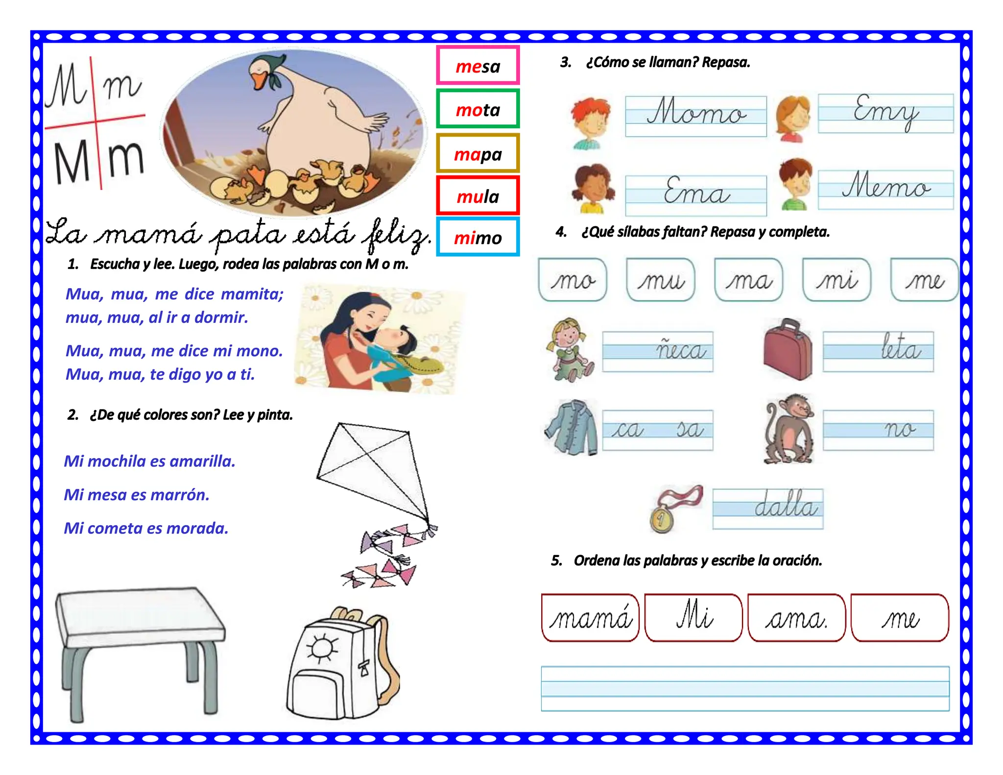 Ficha de trabajo primaria Adicional letra M.docx