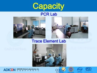 CapacityPCR LabTrace Element Lab