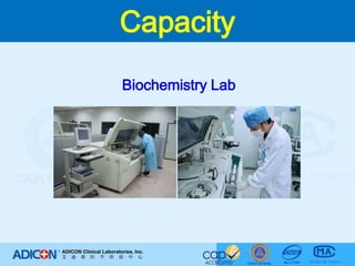 CapacityBiochemistry Lab