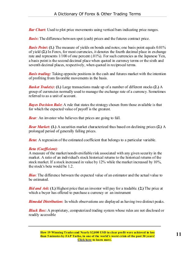 Forex basis points
