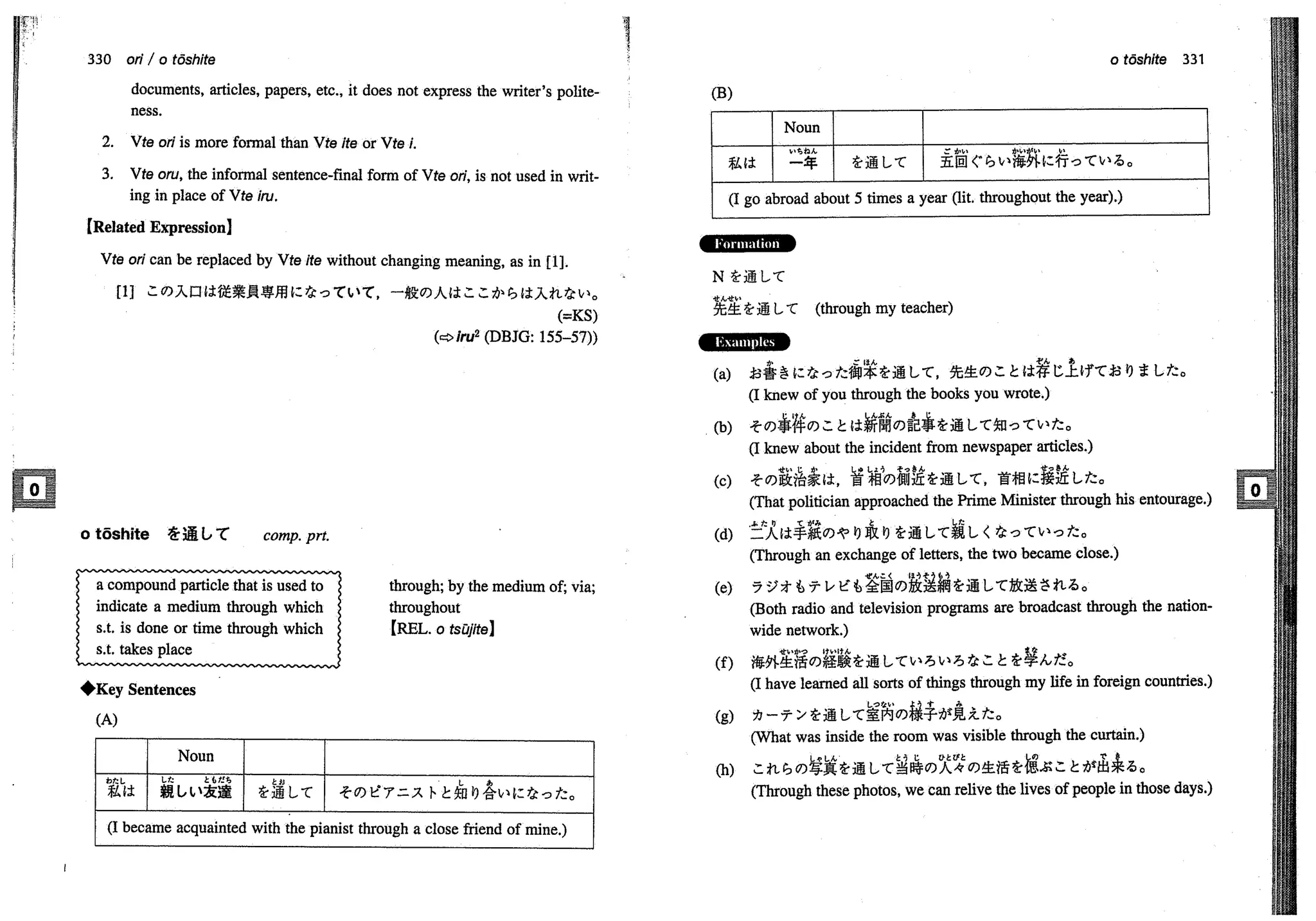 A dictionary of_intermediate_japanese_grammar