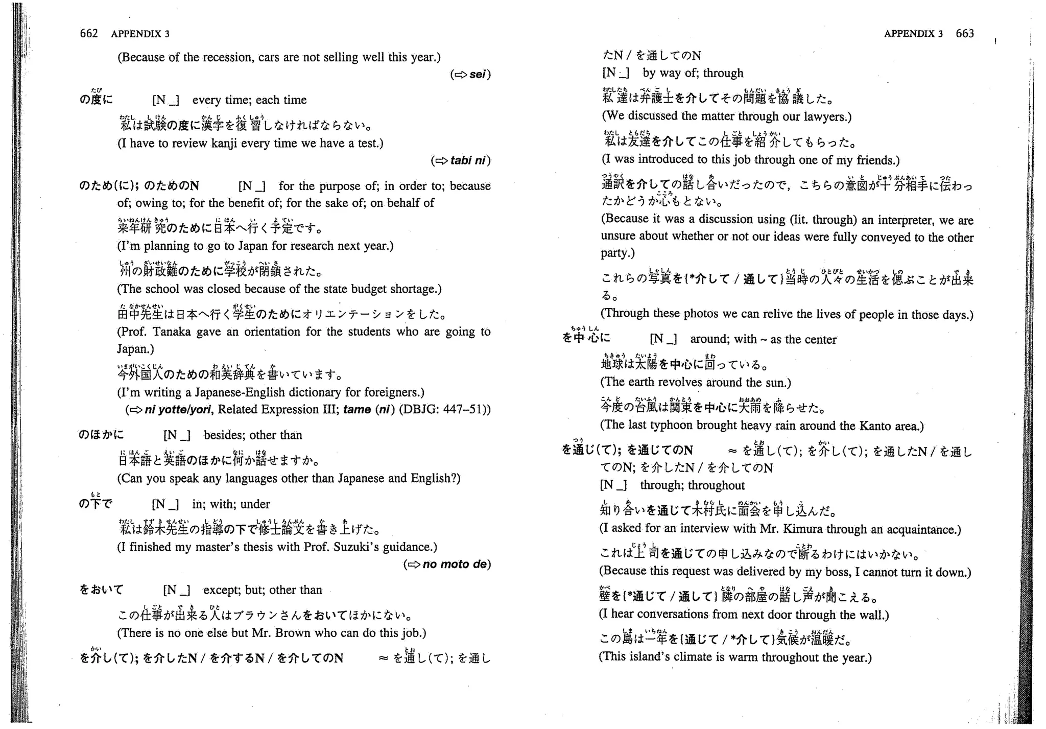 A dictionary of_intermediate_japanese_grammar