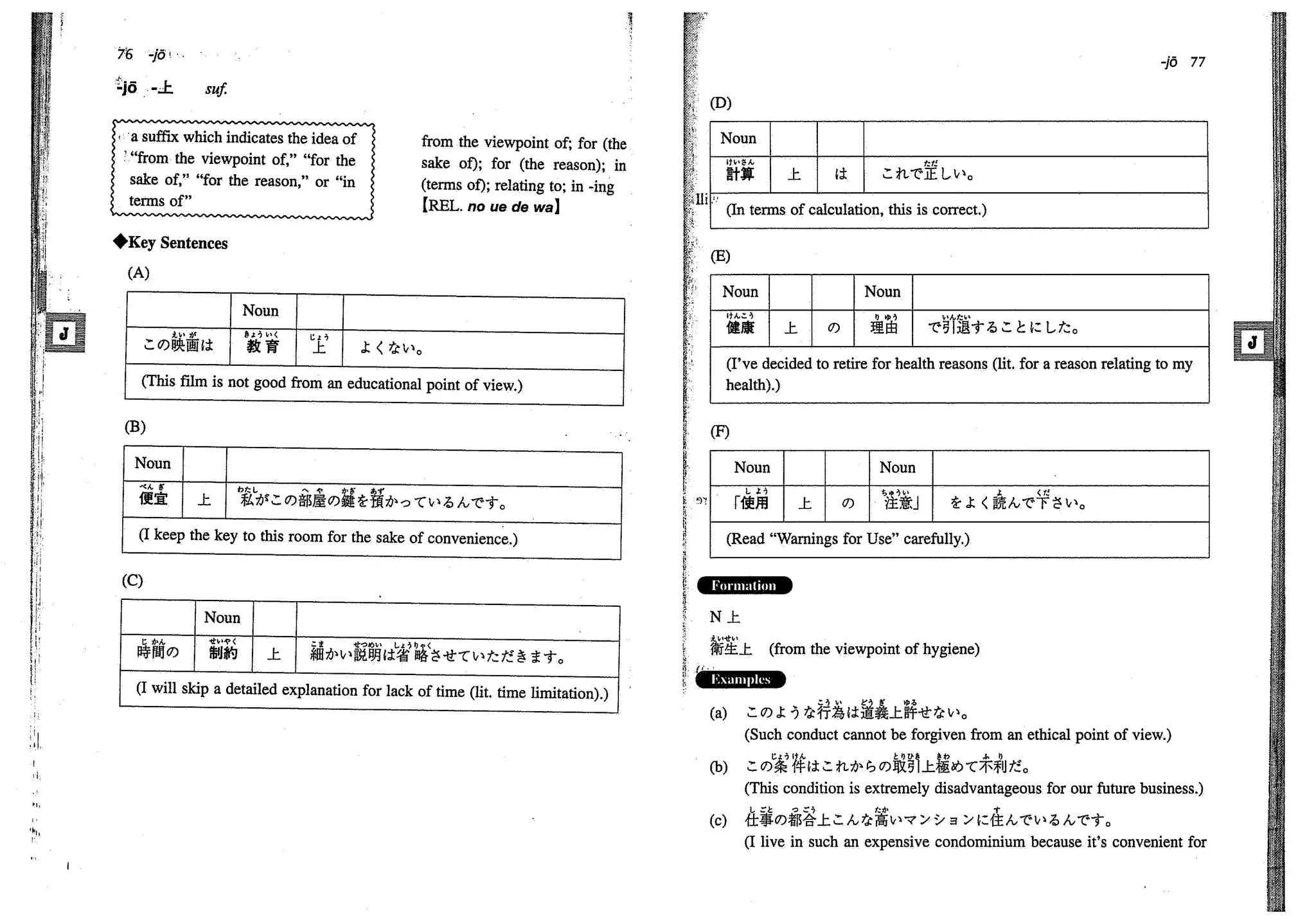 A dictionary of_intermediate_japanese_grammar