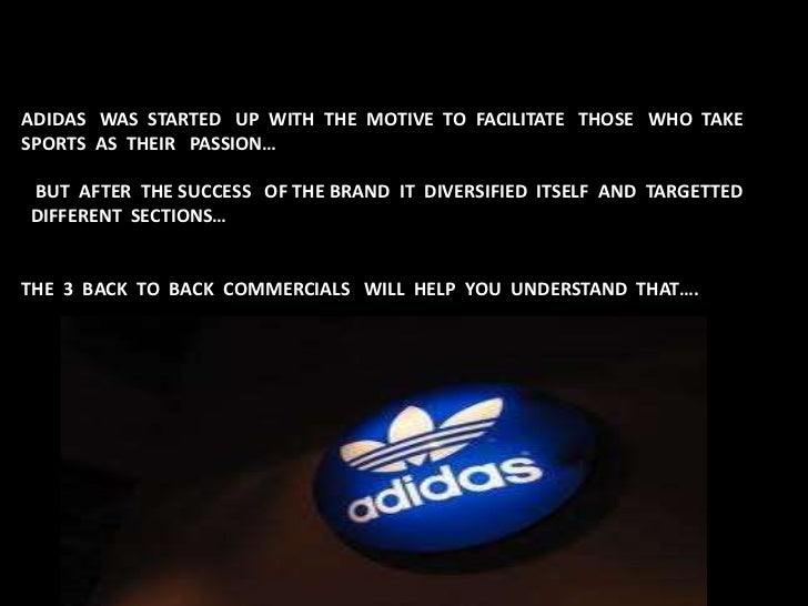 adidas company mission and vision statement