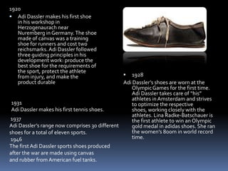 adolf dassler first shoe