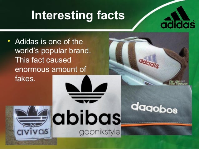 adidas facts and history