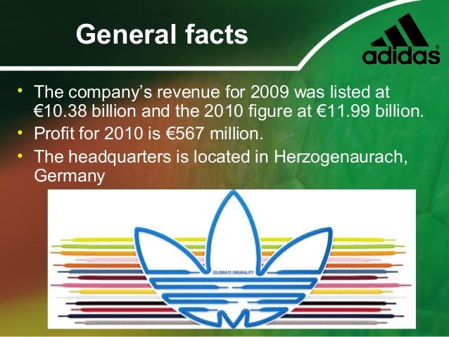 adidas facts and statistics