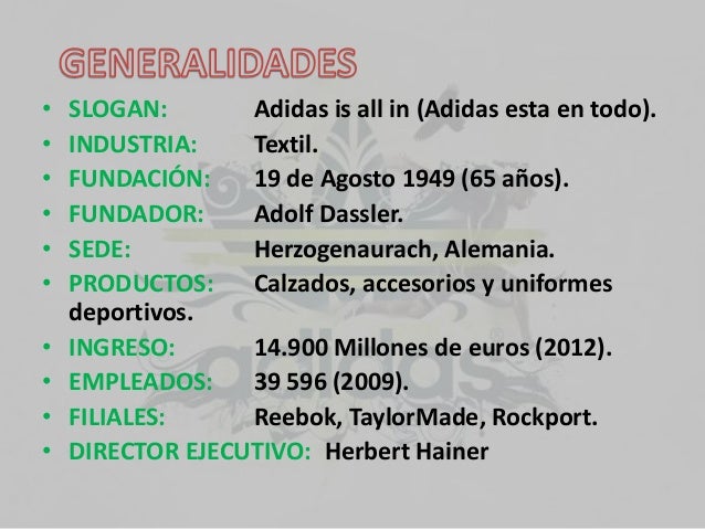 Engreído Fértil en cualquier sitio RESEÑA HISTORICA DE ADIDAS Engreído Fértil en cualquier sitio RESEÑA HISTORICA DE ADIDAS