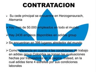 trabajo adidas indeed