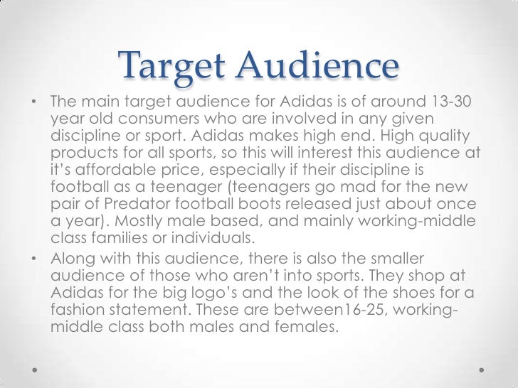 Adidas brand case study