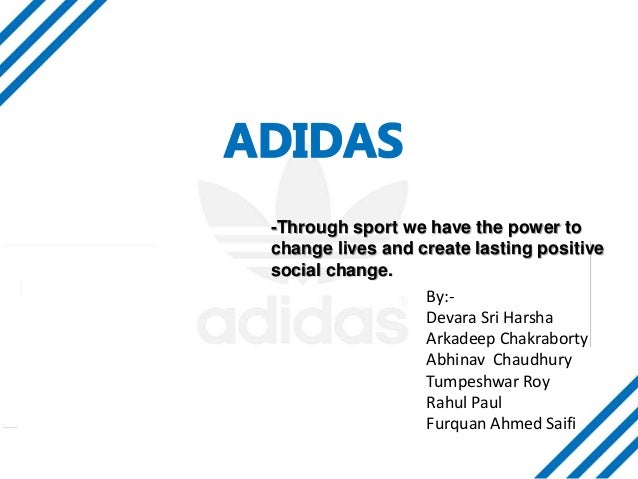 Environmental Impact Of Adidas