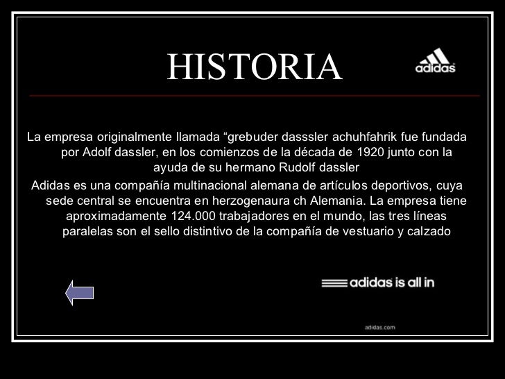adidas historia