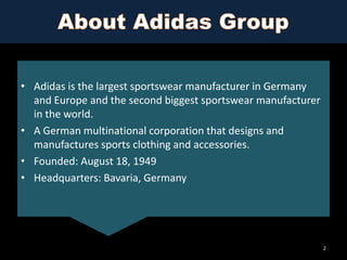 Adidas bsc  Slide 2