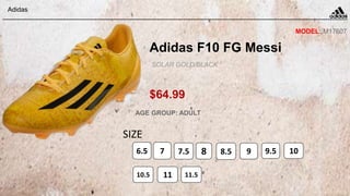 Adidas FG Messi