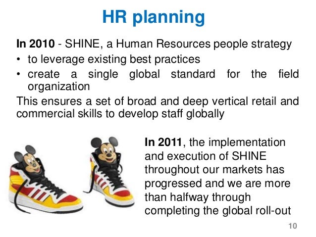 adidas hr department