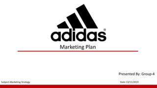 Adidas plan