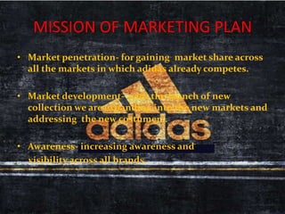marketing Adidas shoes