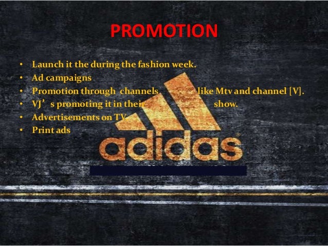 advertisement of adidas