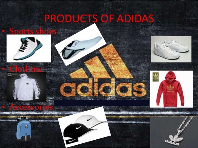 products of adidas