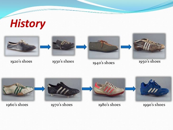adidas shoes history