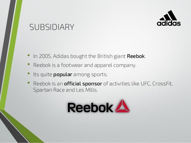 subsidiary of adidas