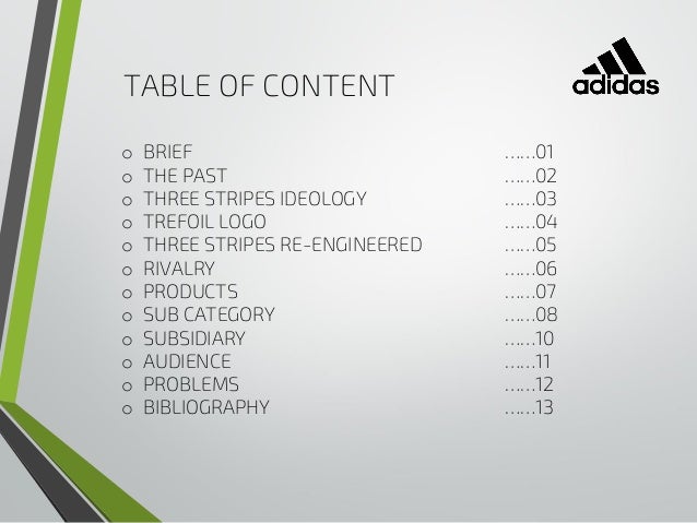 Adidas Brand Research Adidas Brand Research