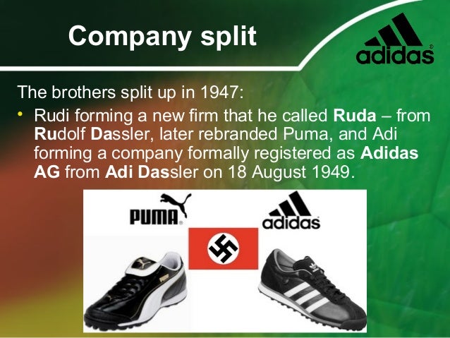 adidas history and origin