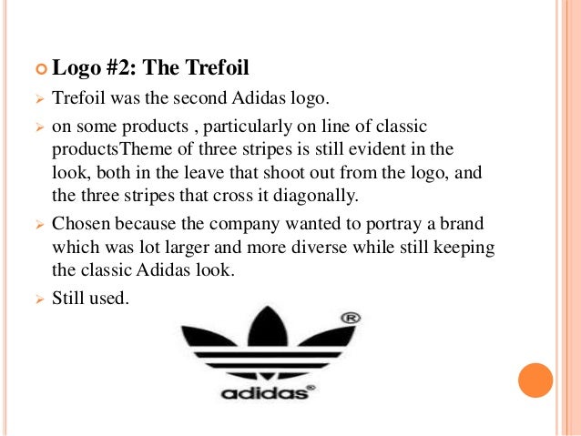 adidas trefoil logo meaning