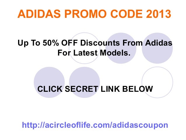 adidas promo code 50 off