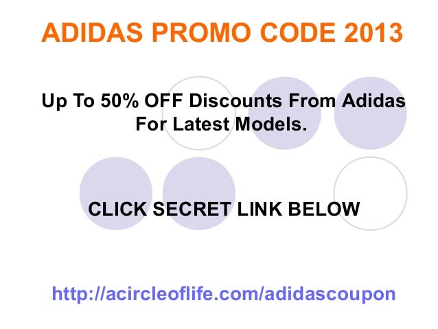 Adidas coupon