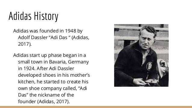 where was adidas started