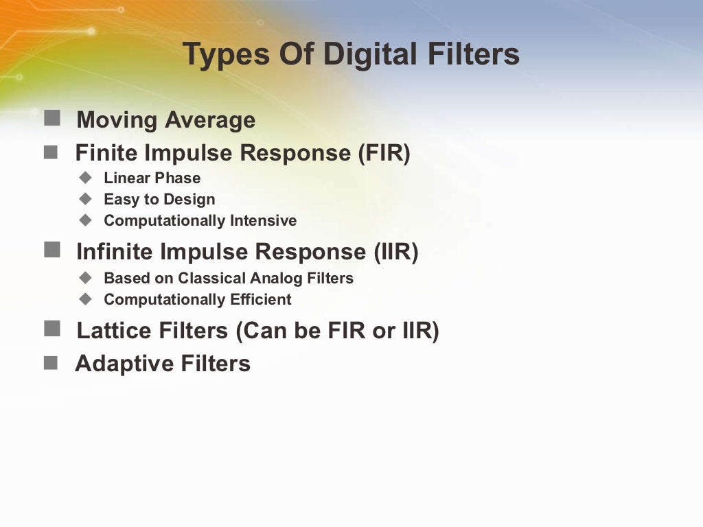 Digital Filters Part 1