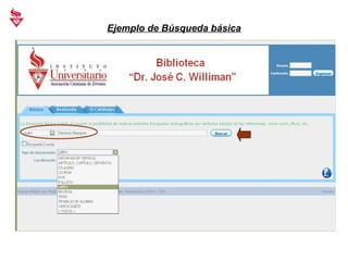 Ejemplo de Búsqueda básica 