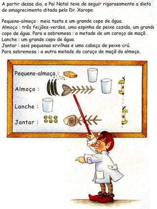 A dieta do Pai Natal