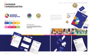 WONDER
KINDERGARTEN
Chong chóng Kẹo mút
i C i e l K o n i B l a c k
a b c d e f g h i j k l m n o p q r s t u v w x y z
A B C D E F G H I J K L M N O P Q R S T U V W X Y Z
1 2 3 4 5 6 7 8 9 0
Là thương hiệu thuộc Dương Gia Group,
Wonder KinderGarten là thương hiệu
trường mầm non đẳng cấp tại tp Hồ Chí
Minh.
Kỳ vọng rất cao từ Adina, Chị Dương- giám
đốc Wonder Kindergarten đã không phải
thất vọng. Bộ nhận diện được ra mắt đầy
màu sắc, ngọt ngào, đáng yêu và ngộ
nghĩnh.
OUR SERVICE I BRAND IDENTITY - DỊCH VỤ I NHẬN DIỆN THƯƠNG HIỆU DOANH NGHIỆP
60 I Adina Vietnam Proﬁle Adina Vietnam Proﬁle I 61
 
