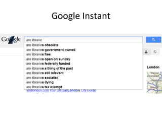 Google Instant

 