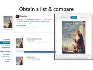 Obtain a list & compare

 
